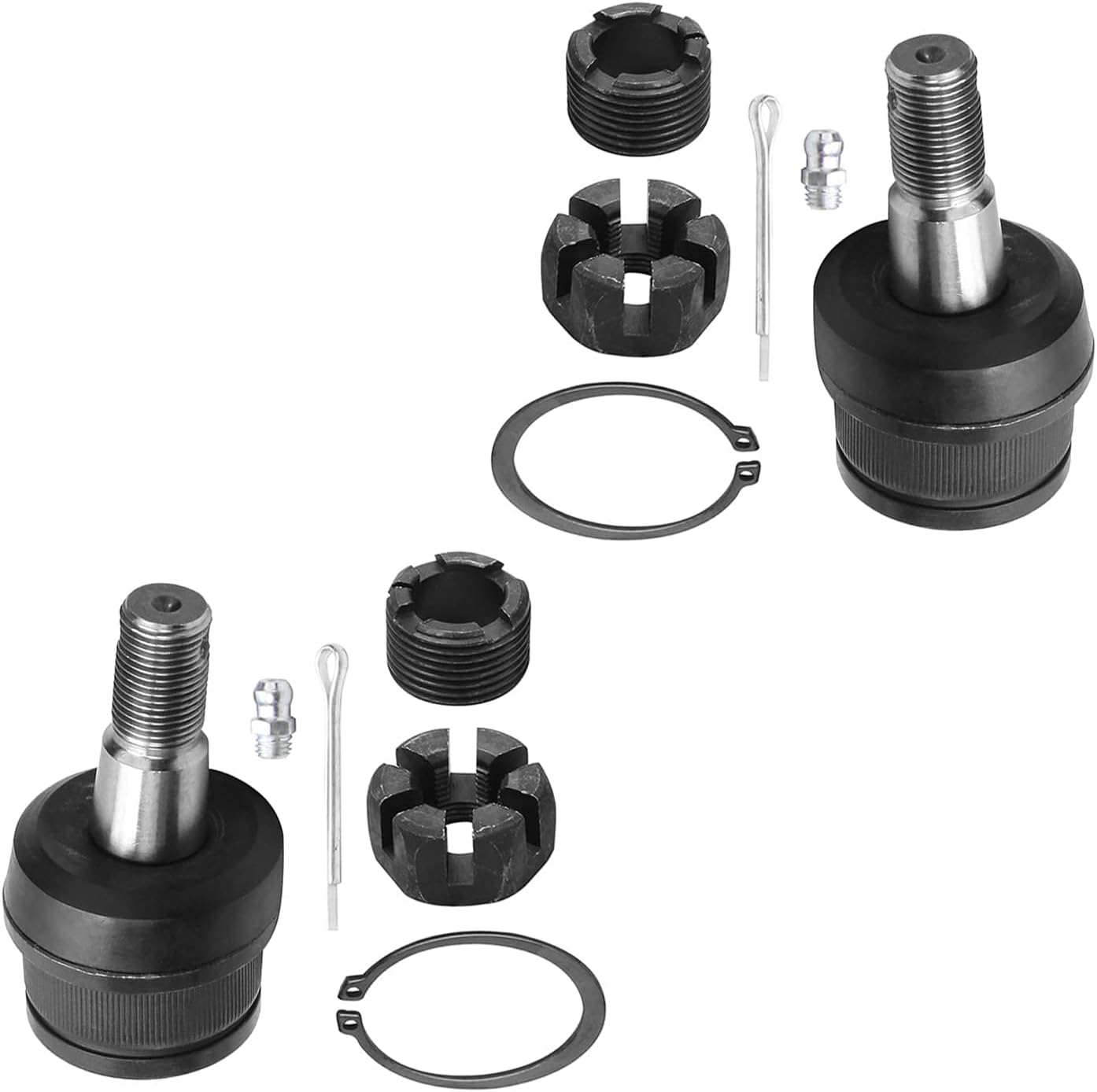 Detroit Axle - Front Ball Joints Tie Rods Kit for 1997-2006 Jeep TJ Wrangler — image 5