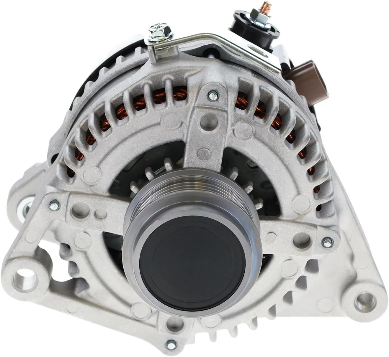 Detroit Axle - 130A 12V 6-Groove Clutch Pulley Alternator for Highlander Venza — image 5