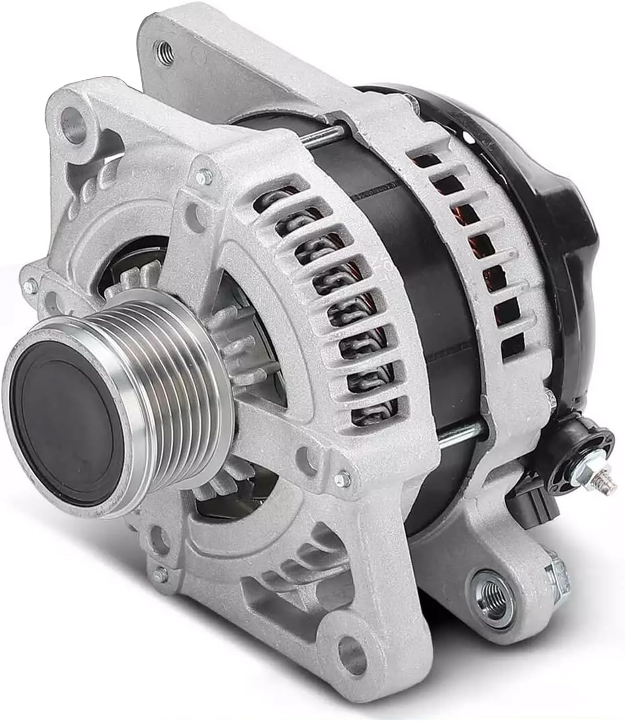 Detroit Axle - 130A 12V 7-Groove Pulley Alternator for 4Runner FJ Cruiser Tundra