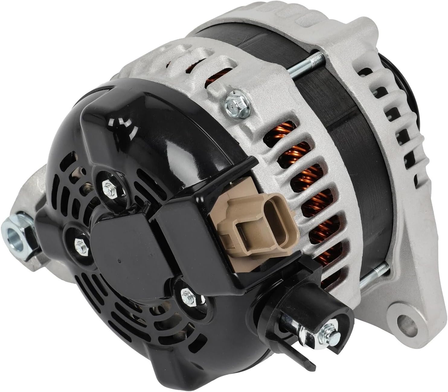 Detroit Axle - 150A 12V 6-Groove Pulley Alternator for 2011-2014 Ford Mustang — image 6