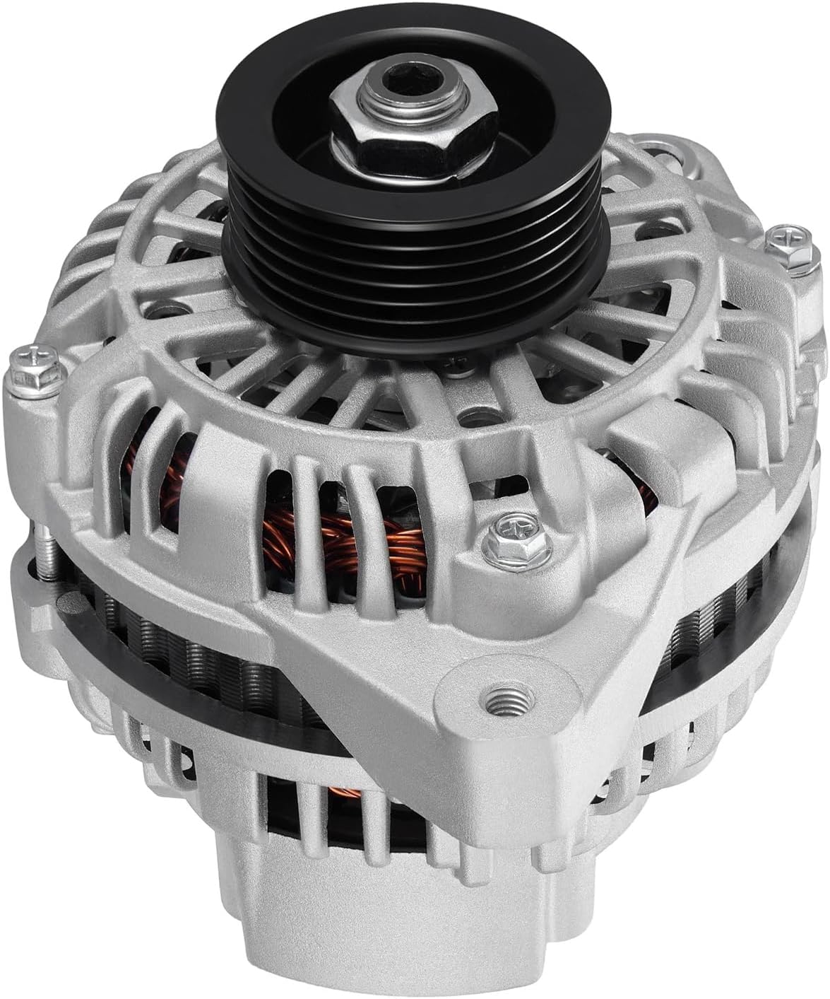 Detroit Axle - 70A 12V Alternator with 6-Groove Pulley for Honda Civic Acura EL — image 6