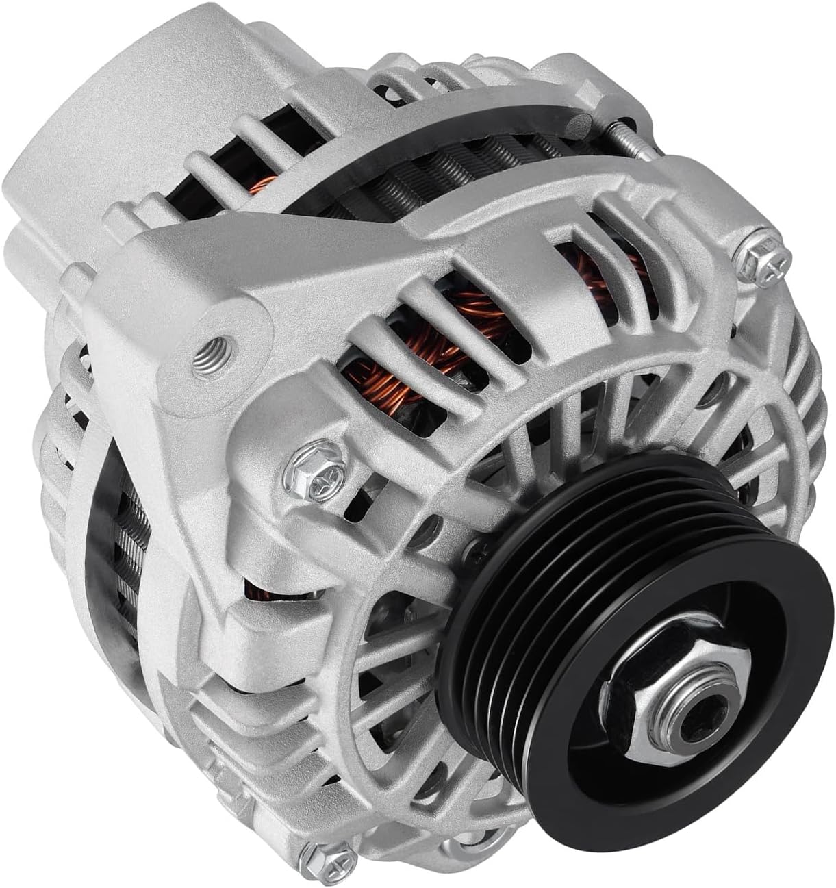 Detroit Axle - 70A 12V Alternator with 6-Groove Pulley for Honda Civic Acura EL — image 8
