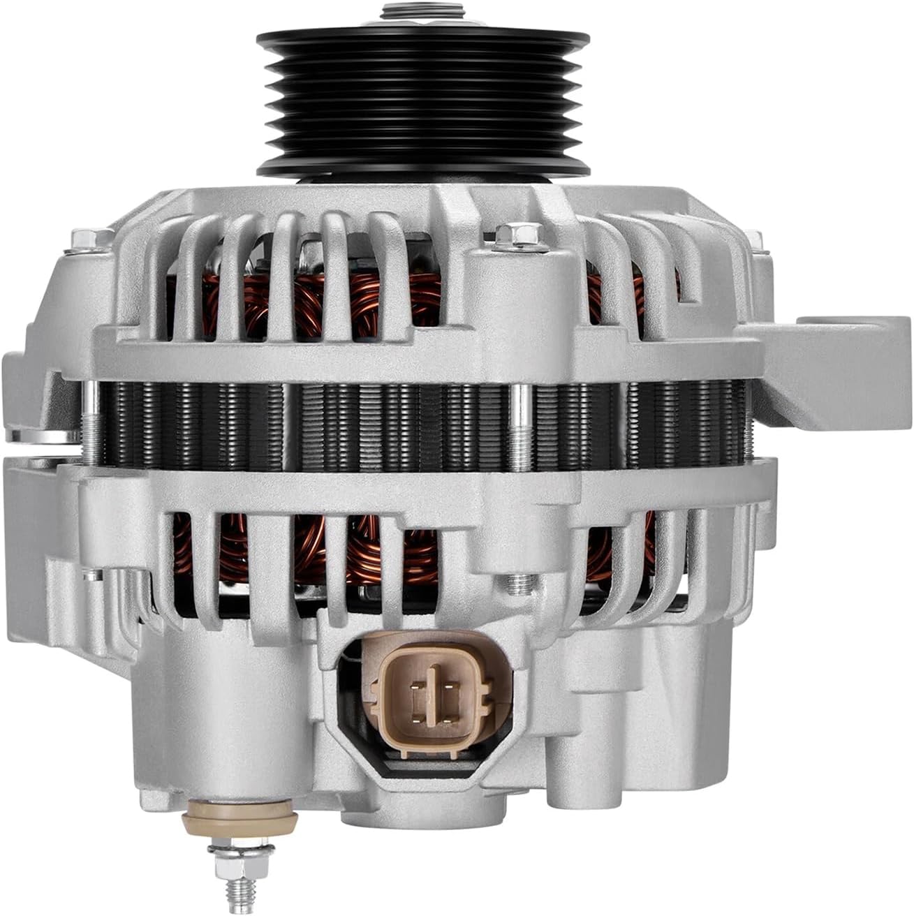 Detroit Axle - 70A 12V Alternator with 6-Groove Pulley for Honda Civic Acura EL — image 4
