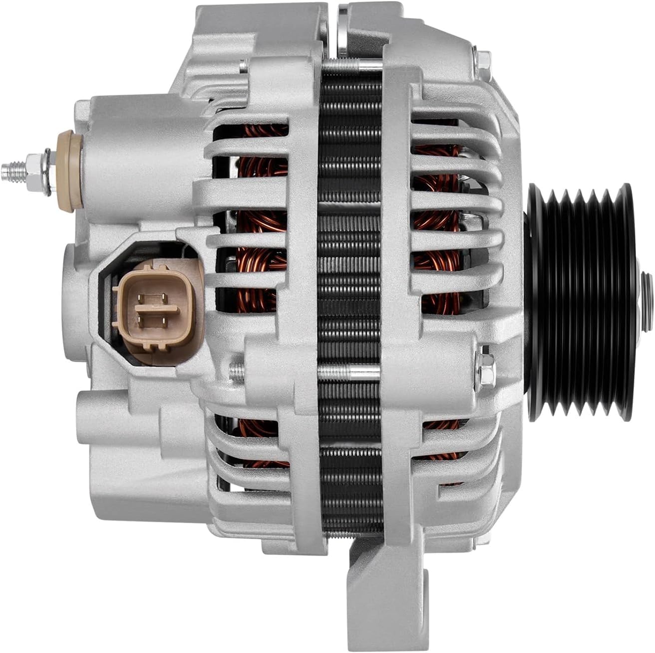 Detroit Axle - 70A 12V Alternator with 6-Groove Pulley for Honda Civic Acura EL — image 7