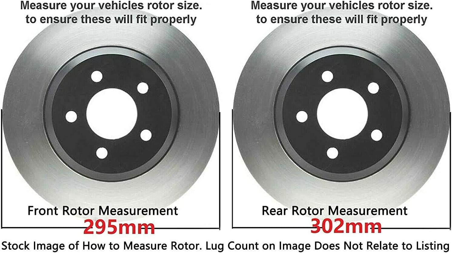 Detroit Axle - Front  Rear Drilled Rotors Brake Pads for 200 Sebring Avenger — image 8