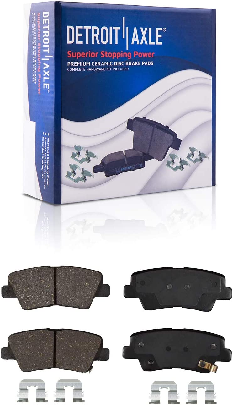 Detroit Axle - Front Rear Drilled Brake Kit for Kia Optima Hyundai Sonata — image 7