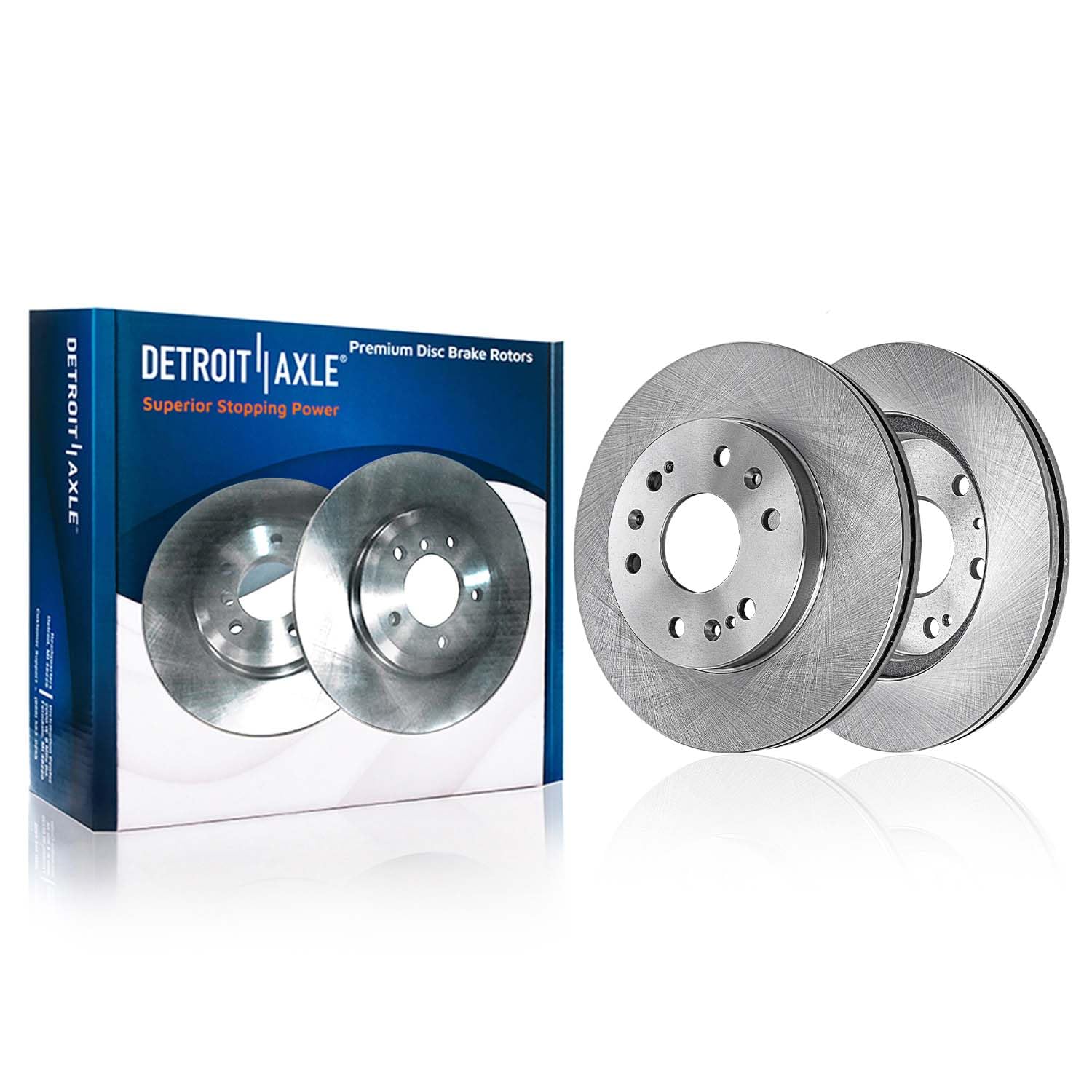 Detroit Axle - Front Rear Rotors Pads for Silverado Sierra Suburban Yukon XL — image 4