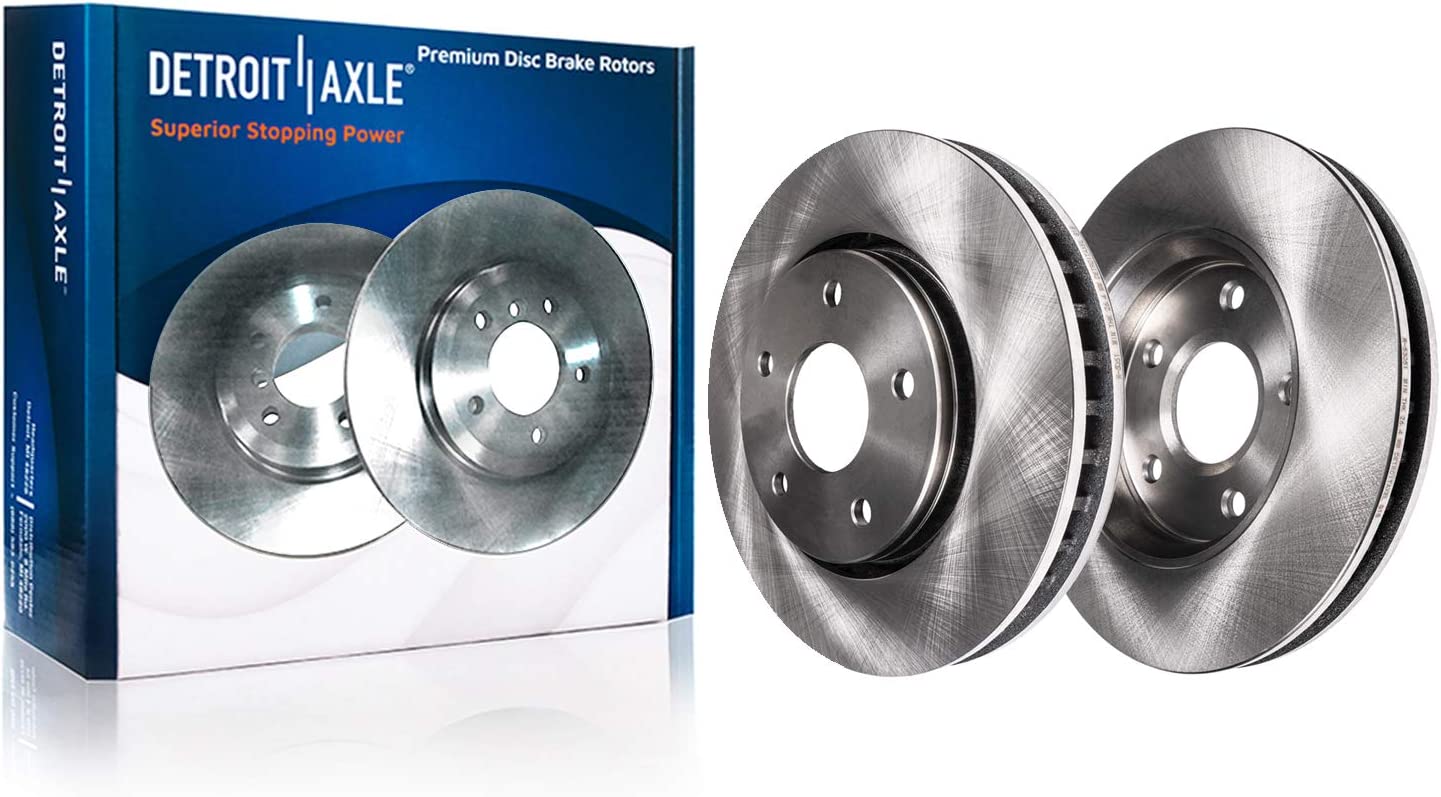 Detroit Axle - Front Rear Brake Rotors Pads for Dodge Challenger Charger Magnum — image 4