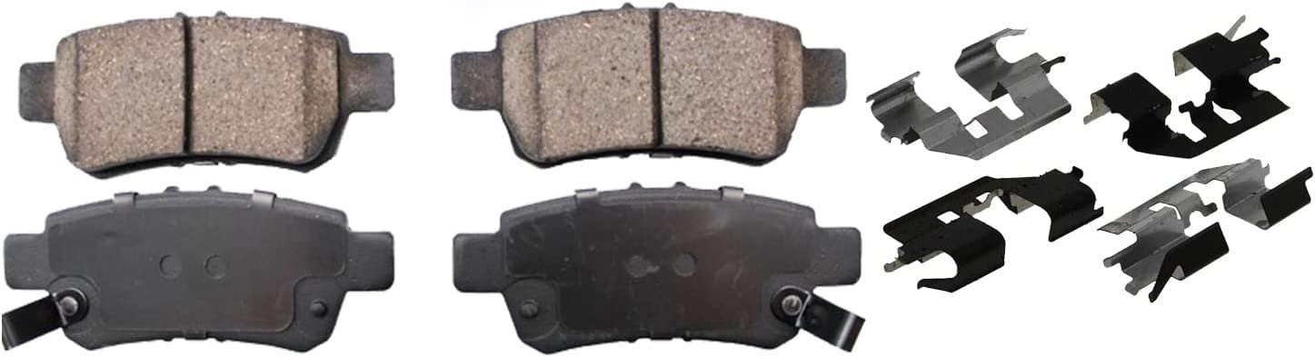 Detroit Axle - Front Rear Drilled Rotors Brake Pads for 2005-2010 Honda Odyssey — image 11