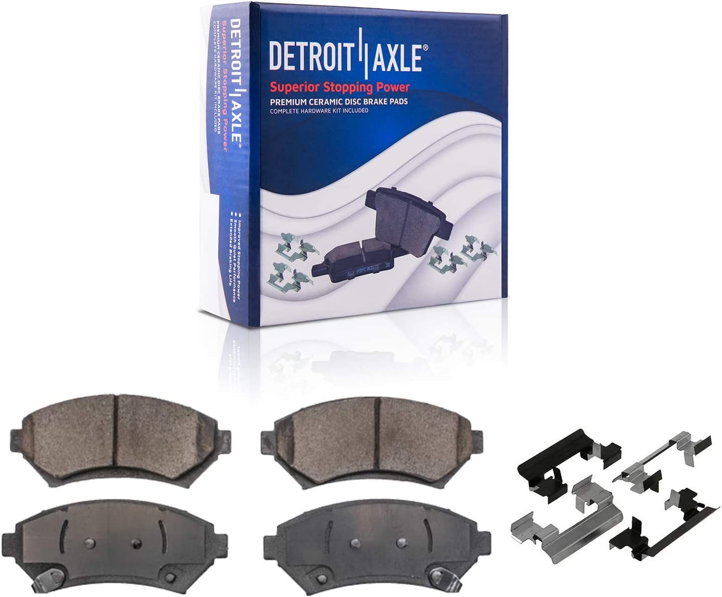 Detroit Axle - Front Rear Drilled Brake Kit for Impala Monte Carlo Intrigue — image 6