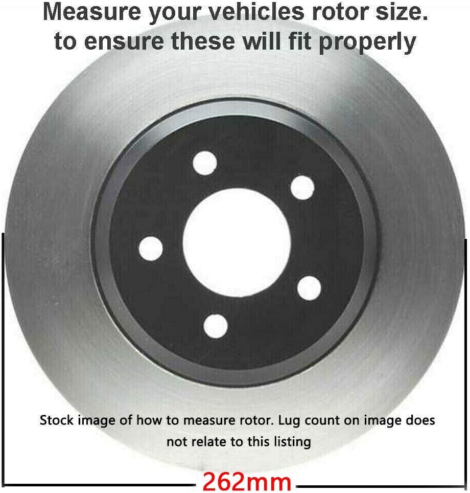 Detroit Axle - Front Rear Drilled Brake Kit for Sebring Avenger Caliber Compass — image 9
