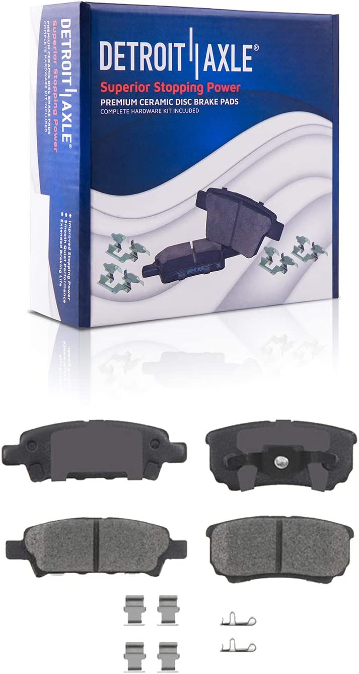 Detroit Axle - Front Rear Drilled Brake Kit for Sebring Avenger Caliber Compass — image 7