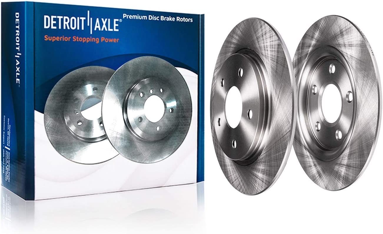 Detroit Axle - FRONT REAR Brake Kit for 05-09 Allure Lacrosse 05-08 Grand Prix — image 5