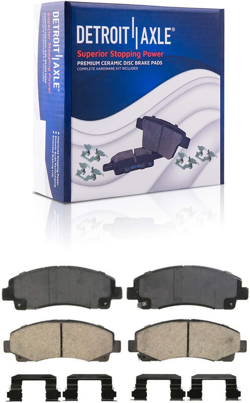 Detroit Axle - FRONT REAR Brake Kit Rotors Pads for 2009-2014 Acura TL — image 6