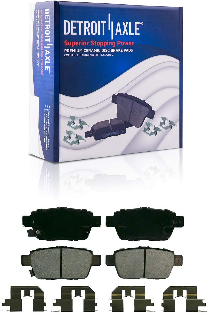 Detroit Axle - FRONT REAR Brake Kit Rotors Pads for 2009-2014 Acura TL — image 7