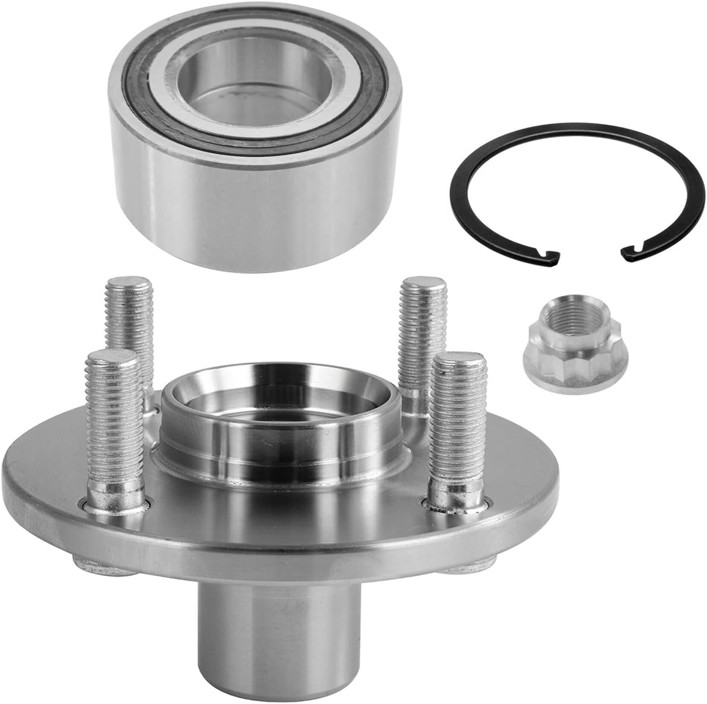 Detroit Axle - Front Wheel Hub and Bearing for 2000-2006 Scion xA xB Toyota Echo — image 6