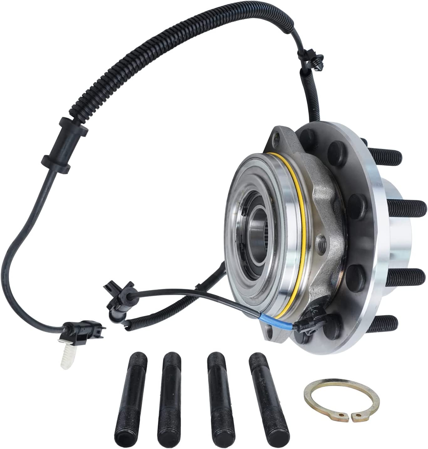 Detroit Axle - Front Wheel Hub and Bearing for 2011-2016 Ford F-450 Super Duty — image 5
