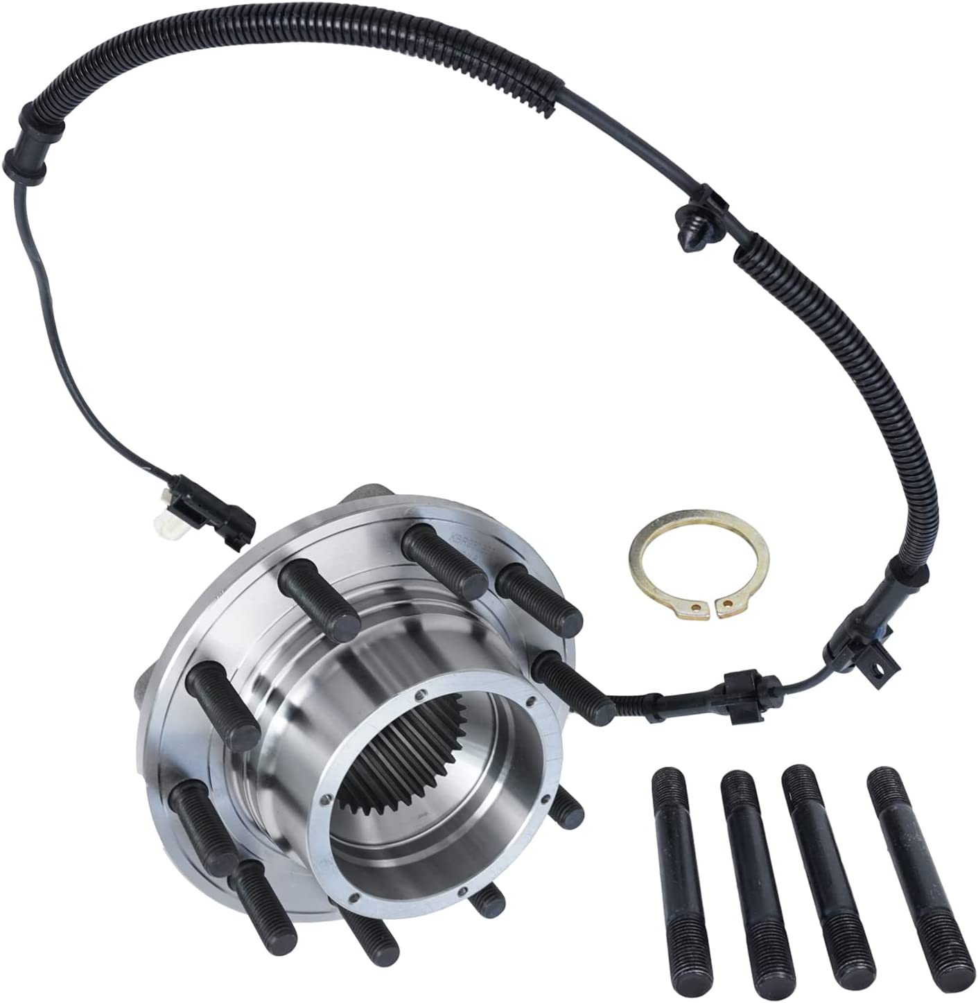 Detroit Axle - Front Wheel Hub and Bearing for 2011-2016 Ford F-450 Super Duty — image 7