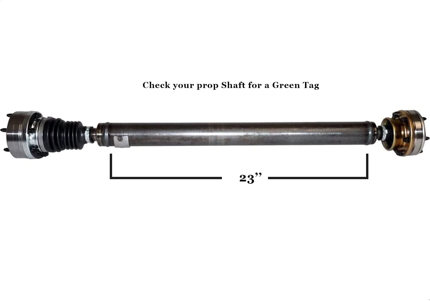 Detroit Axle - 4WD Front Drive Shaft for 2006-2010 Jeep Commander Grand Cherokee — image 5