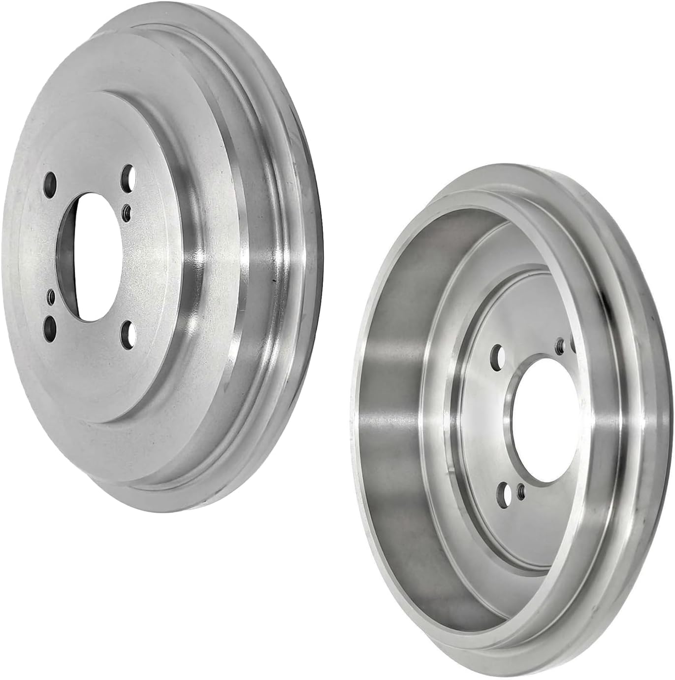 Detroit Axle - Rear Brake Drums for 2015 2016 2017 2018 2019 2020 Honda Fit