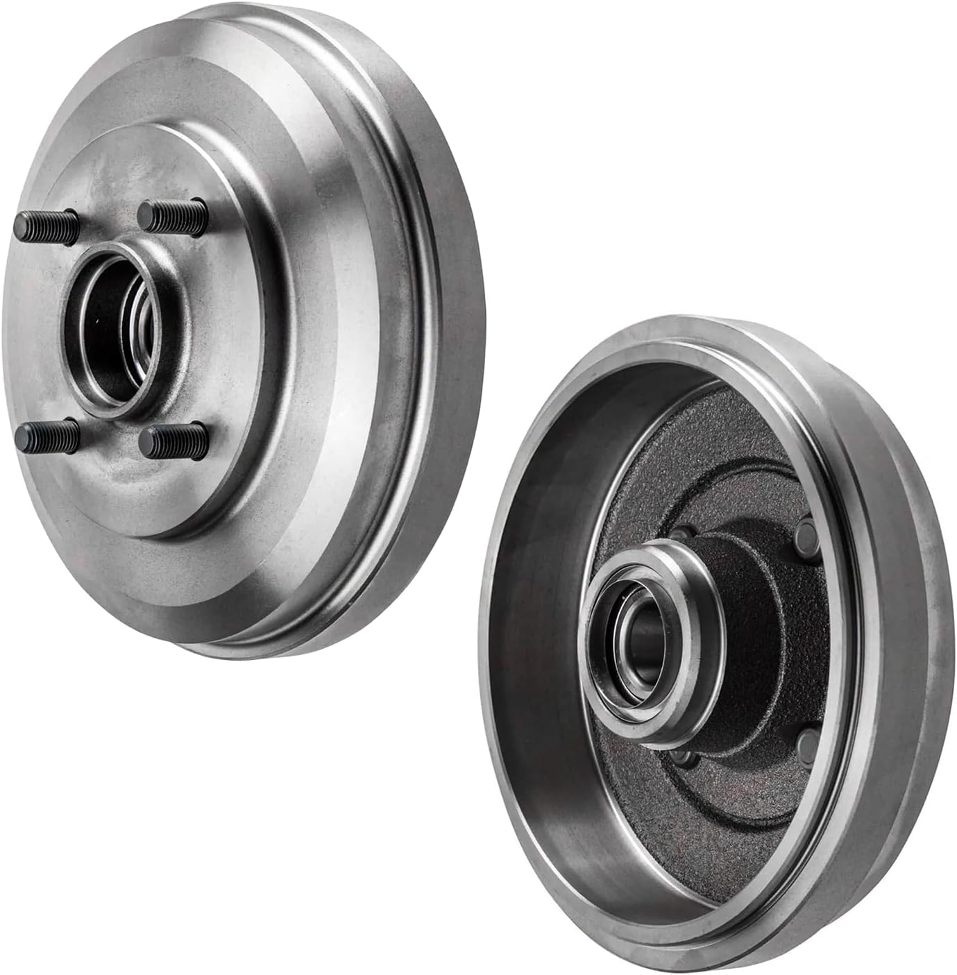 Detroit Axle - Rear Brake Drums for 2009 2010 2011 Ford Focus