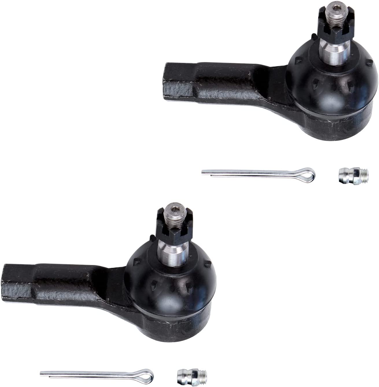 Detroit Axle - Front Outer Tie Rods for Honda Accord Civic Prelude Wagovan