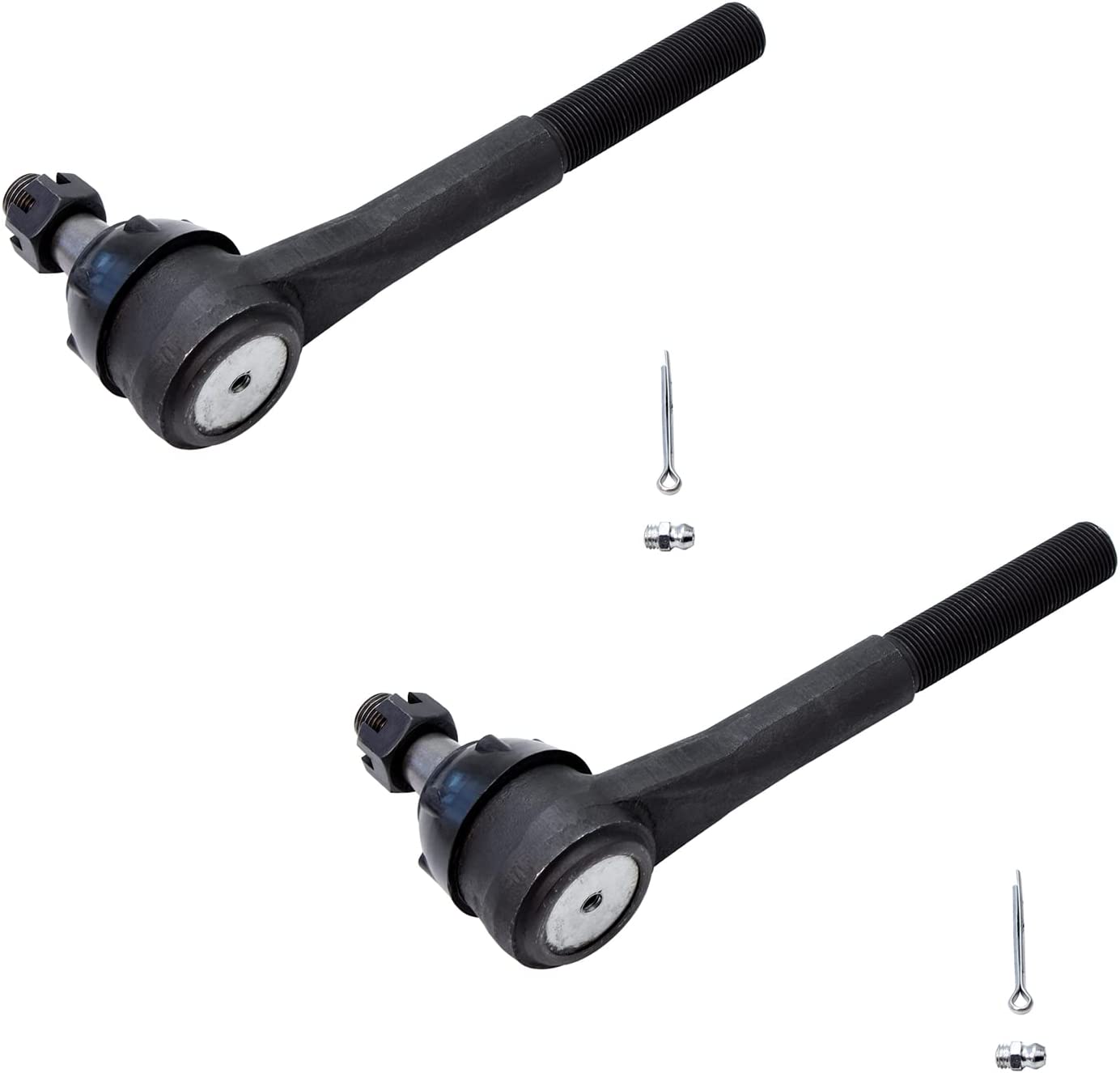 Detroit Axle - Front Outer Tie Rods for 1983-1996 Chevy G10 G20 G30 G1500 G3500