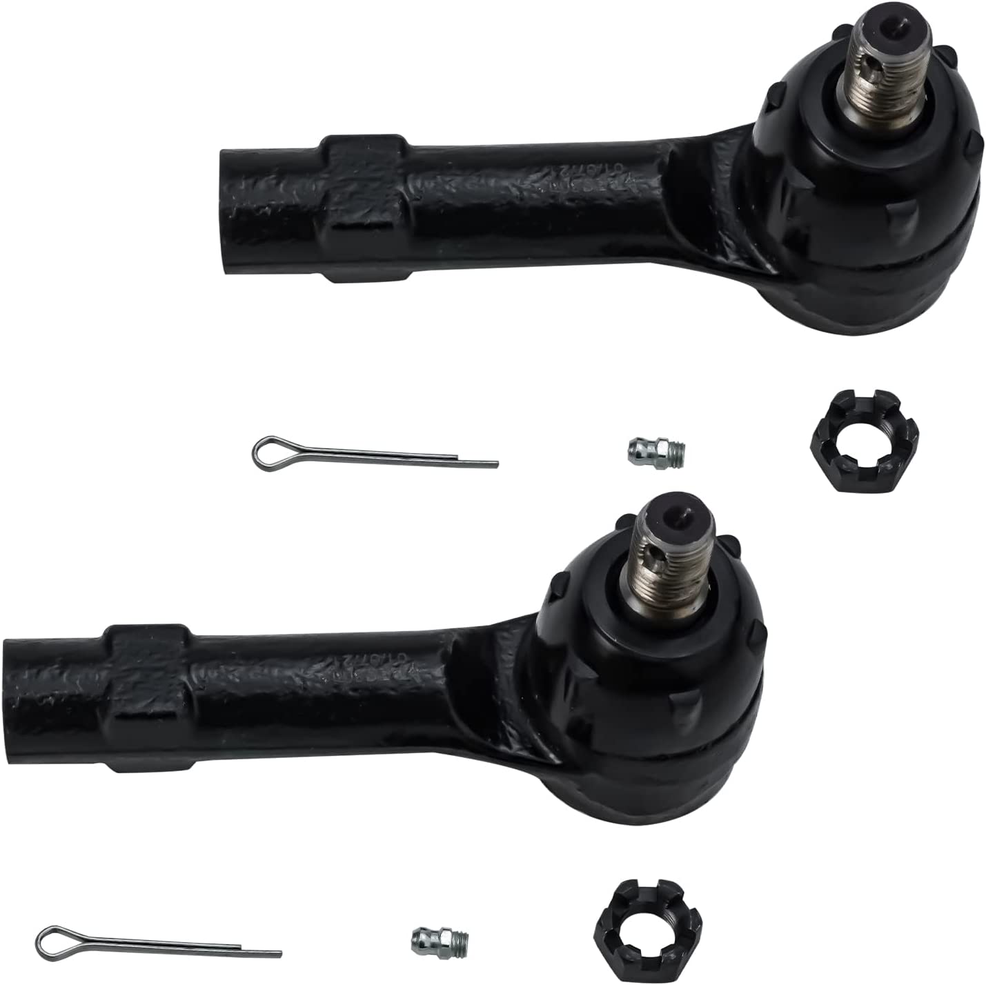 Detroit Axle - Front Outer Tie Rods for 1991 1992 1993-1996 Dodge Dakota Viper