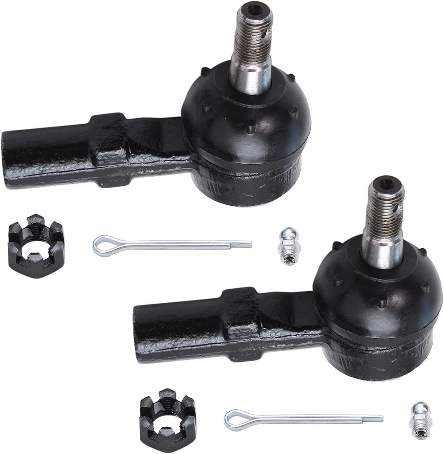 Detroit Axle - Front Outer Tie Rods for 1991-2003 Ford Escort Mercury Tracer