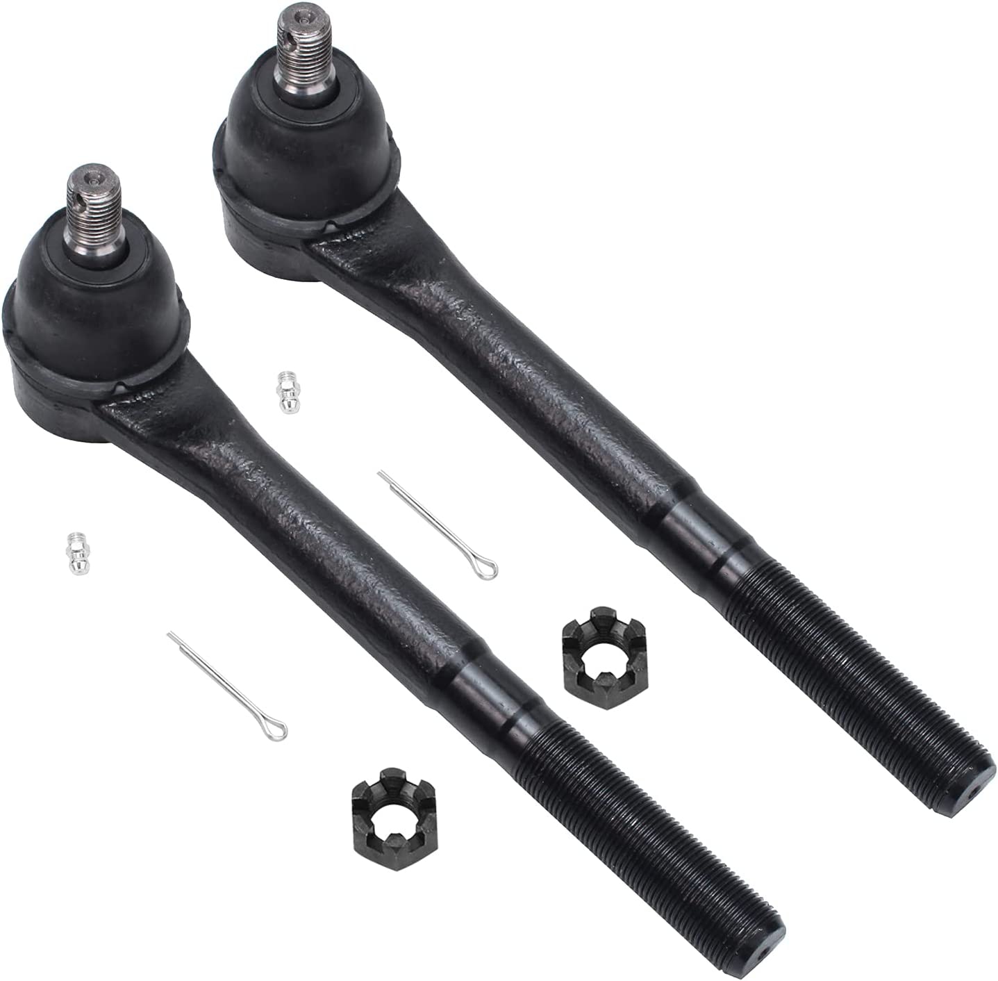 Detroit Axle - 2WD Front Inner Tie Rods for 1994-1999 Dodge Ram 1500 2500 3500
