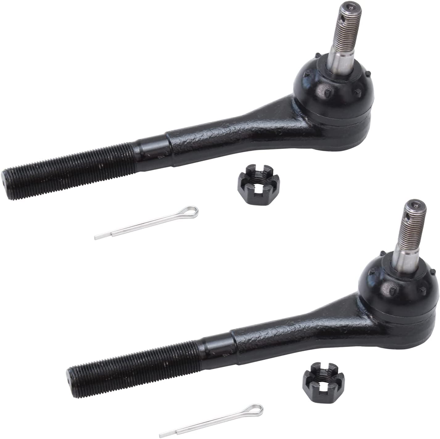 Detroit Axle - AWD Front Outer Tie Rods for 1990-2005 Chevy Astro GMC Safari