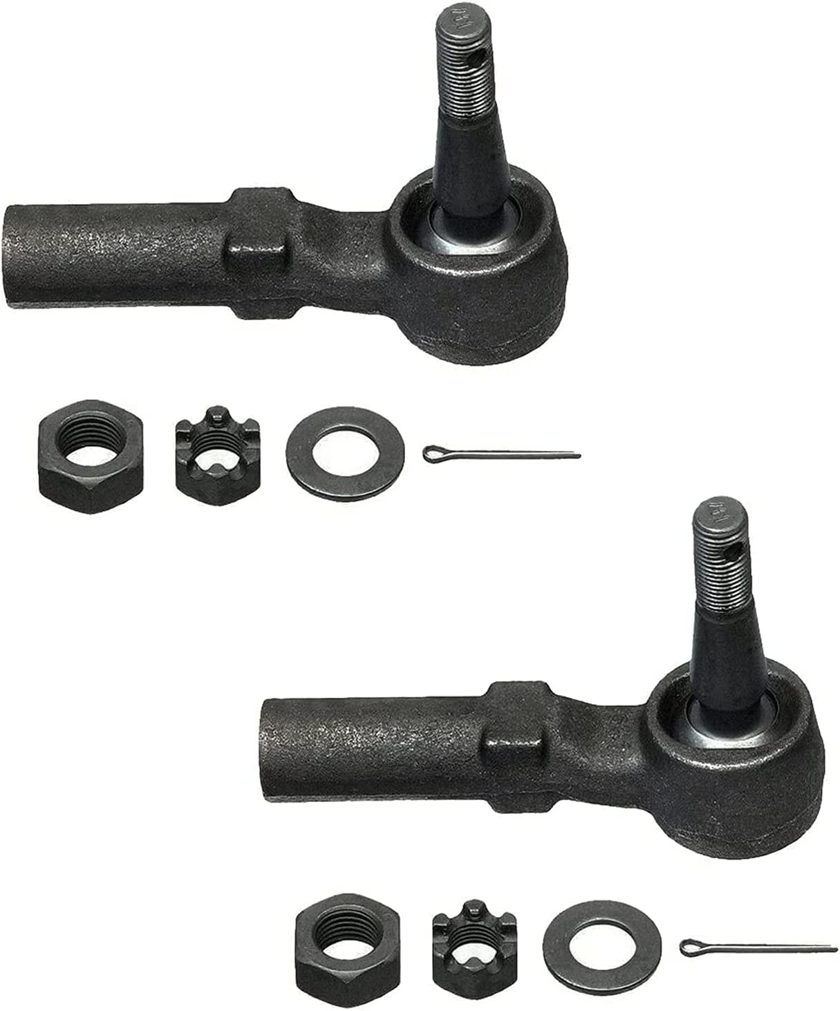 Detroit Axle - Front Outer Tie Rod Ends for Cadillac DTS DeVille LeSabre Lucerne — image 7