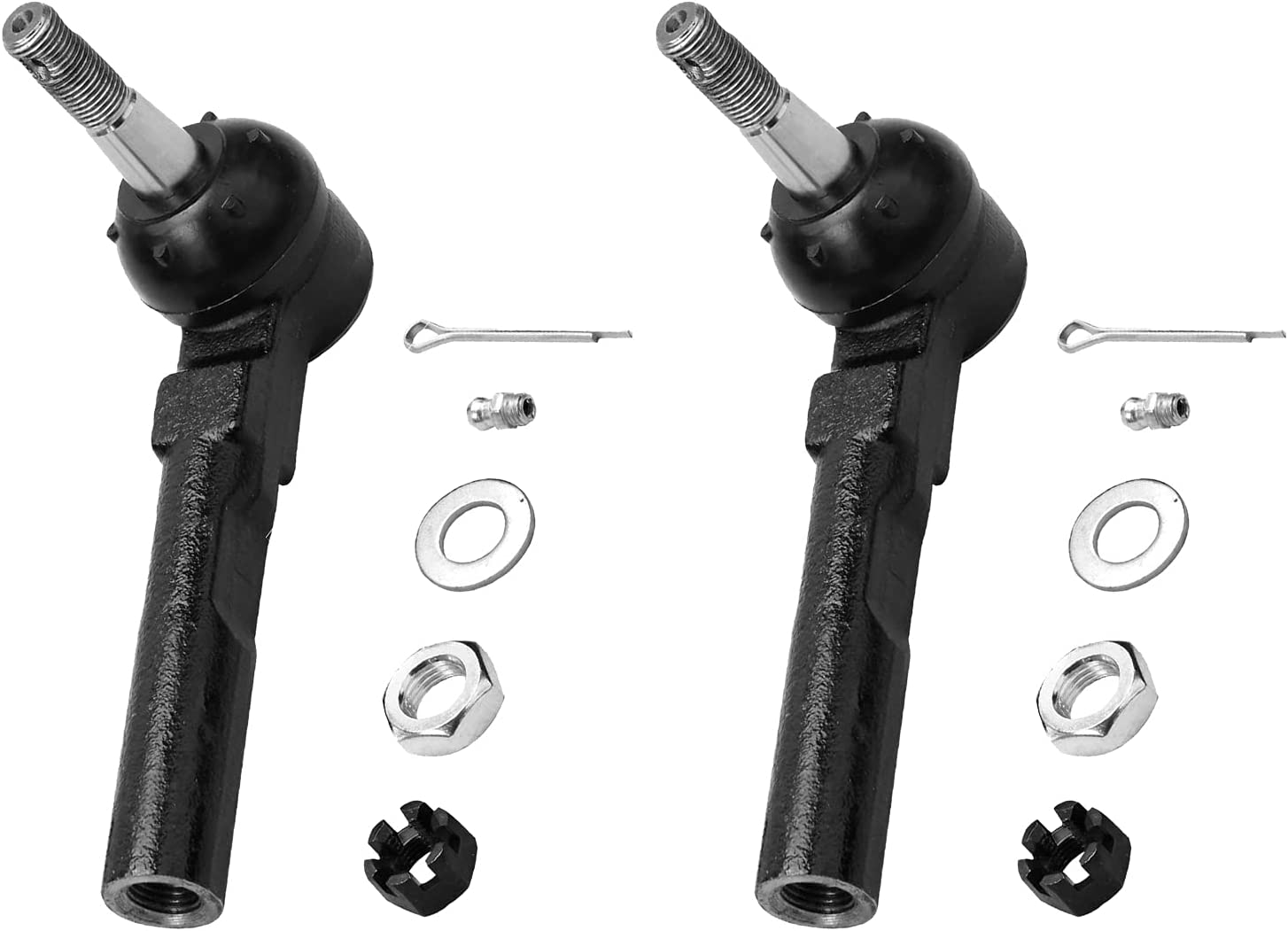 Detroit Axle - Front Outer Tie Rods for Buick Rendezvous Terraza Chevy Malibu — image 5