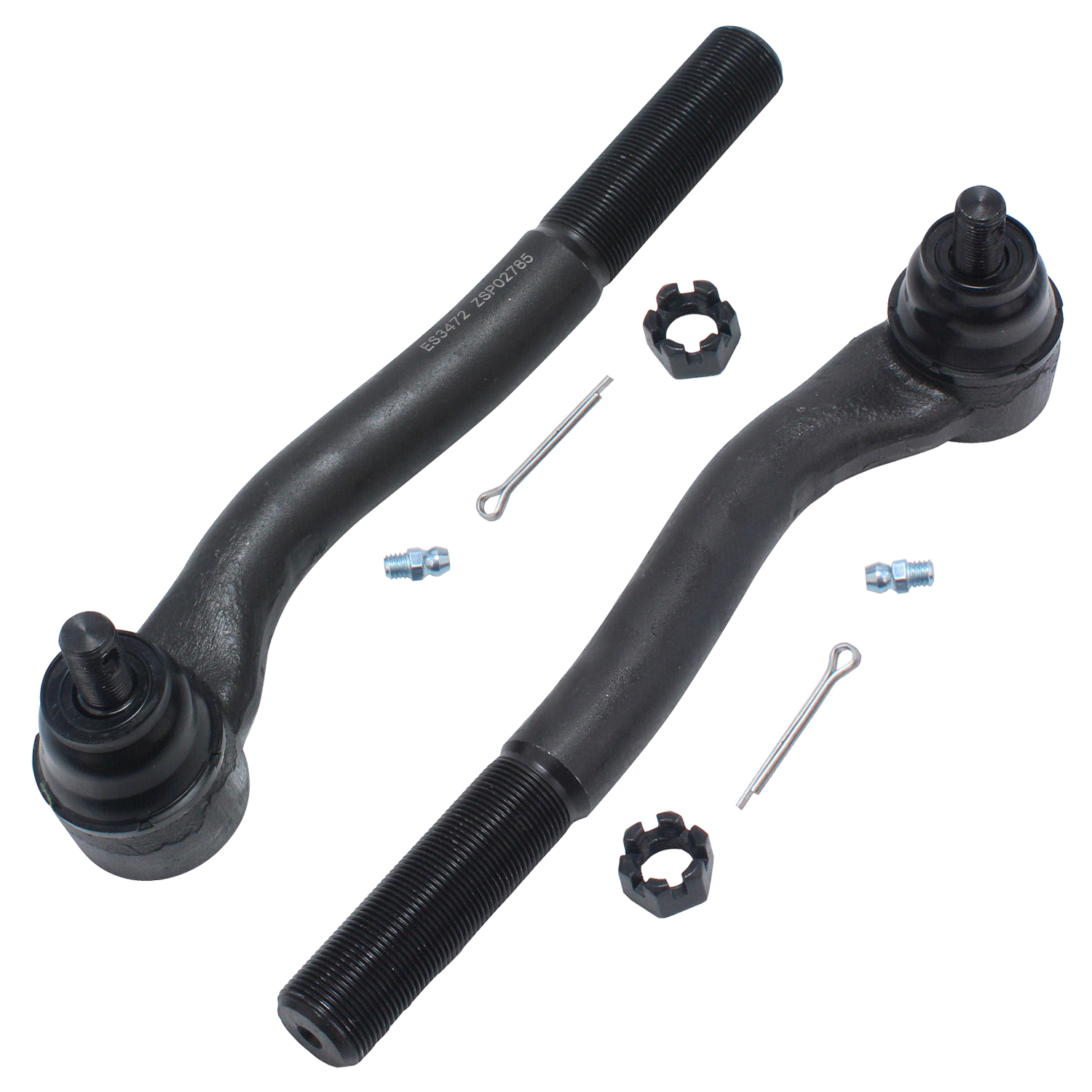 Detroit Axle - Front Outer Tie Rods for 1999-2004 Jeep Grand Cherokee