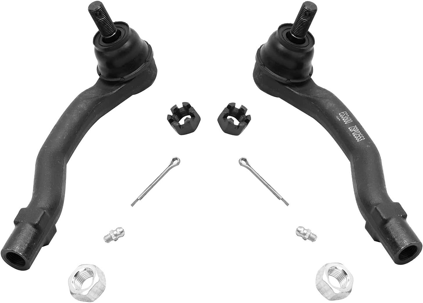 Detroit Axle - Front Outer Tie Rods for 2002-2003 Lexus ES300 Toyota Camry — image 6