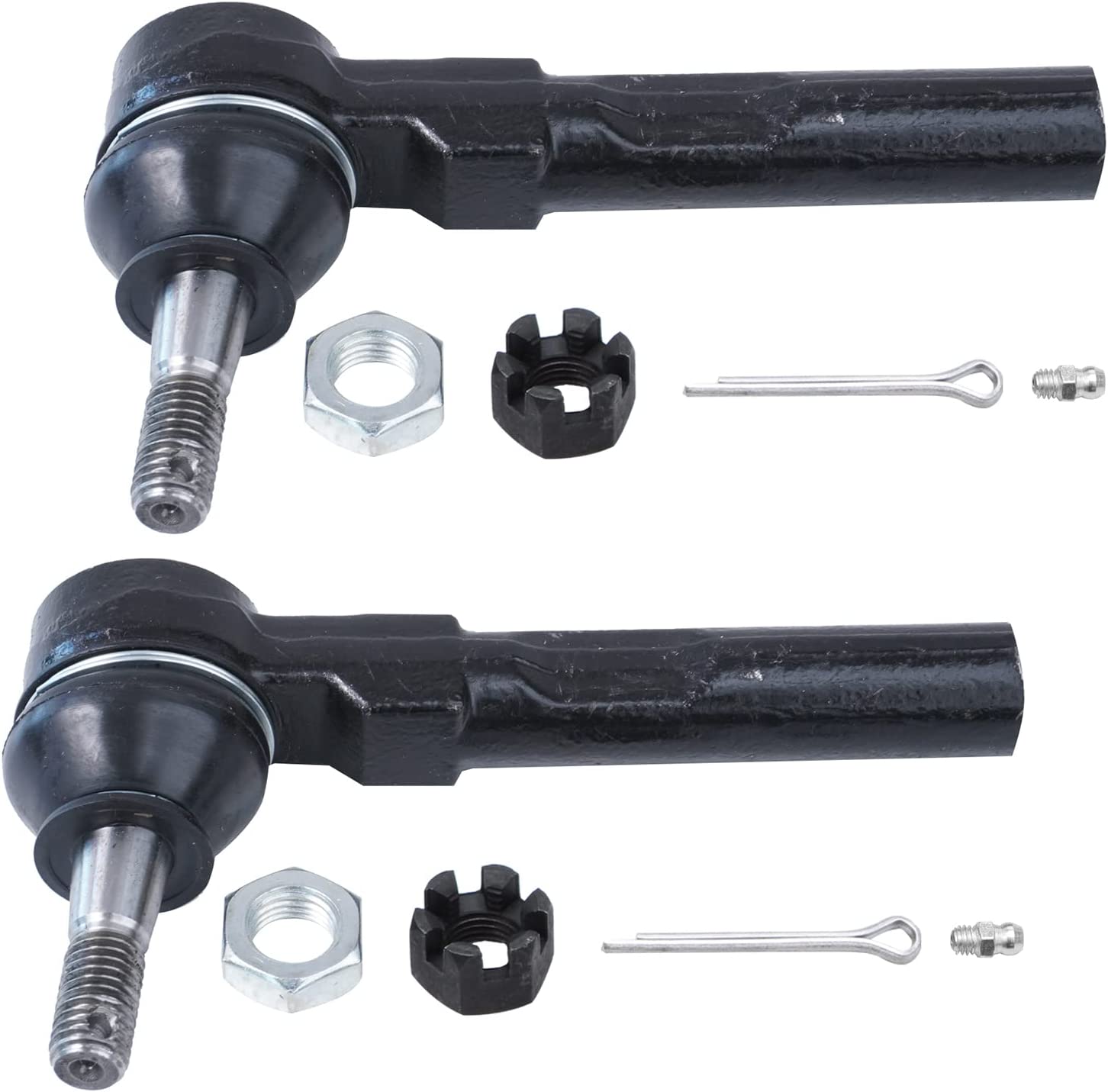 Detroit Axle - Front Outer Tie Rod Ends for Chevy Malibu Pontiac G6 Saturn Aura — image 5