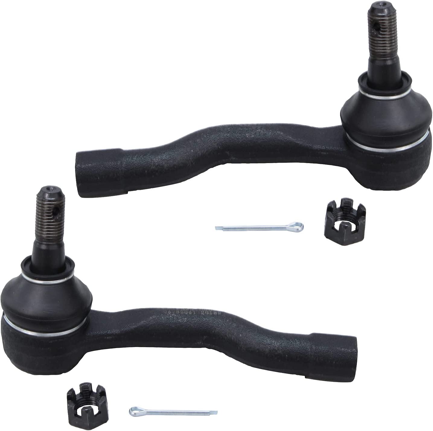 Detroit Axle - Front Outer Tie Rods for 2003 2004 2005-2008 Infiniti FX35 FX45