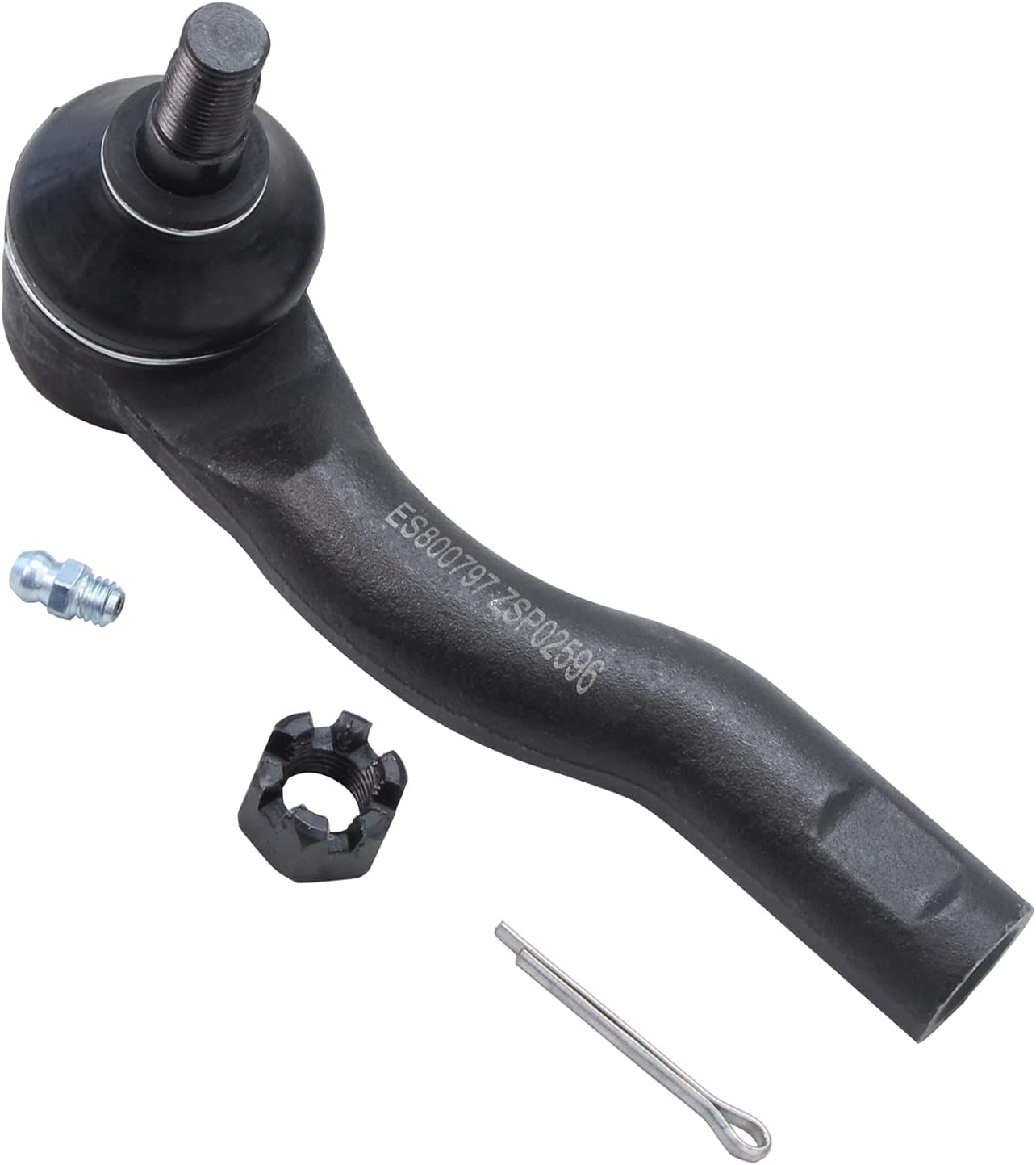 Detroit Axle - Front Outer Tie Rods for 2010-2012 Ford Fusion Mercury Milan — image 5