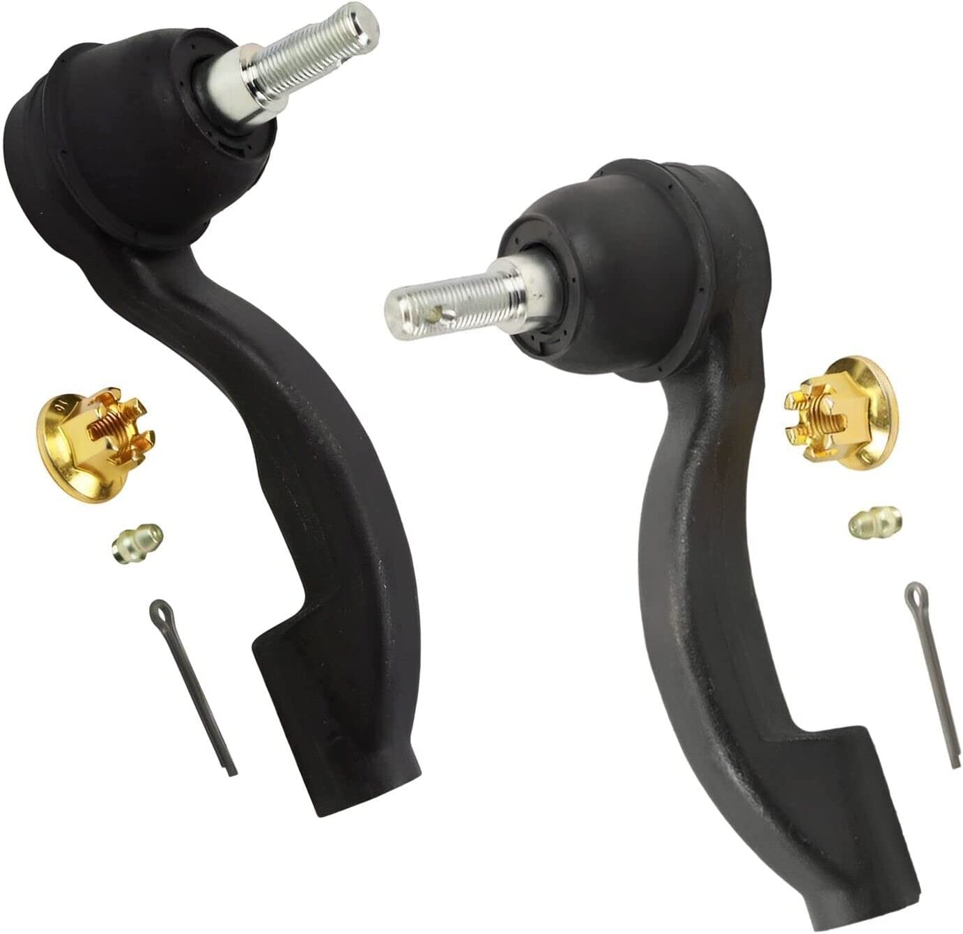Detroit Axle - AWD Front Outer Tie Rods for 2014 2015 2016-2019 Cadillac ATS CTS — image 4