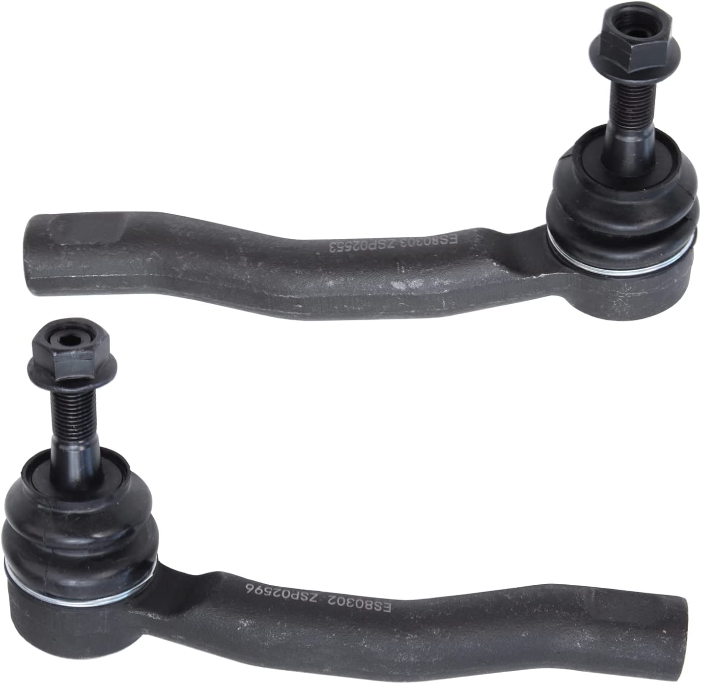 Detroit Axle - Front Outer Tie Rods for 2004 2005 2006 2007-2009 Toyota Prius