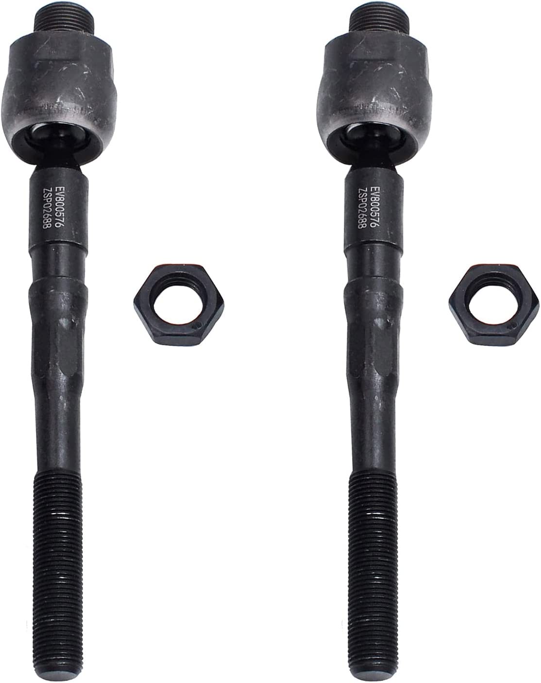 Detroit Axle - 2pc Front Inner Tie Rod Ends for 2007-2014 Ford Edge Lincoln MKX — image 4