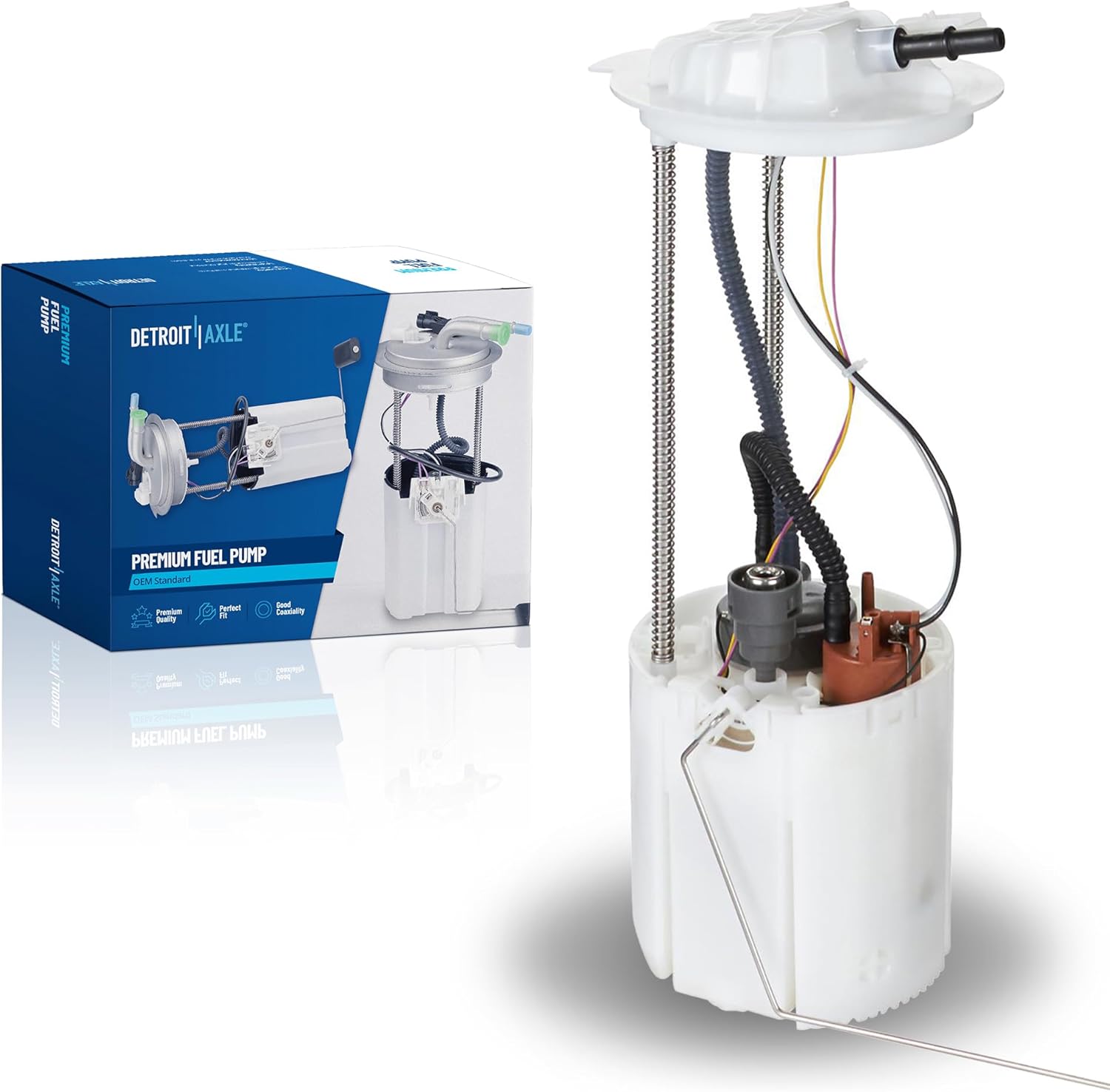 Detroit Axle - FWD Electrical Fuel Pump Module Assembly for 08-09 Dodge Caliber