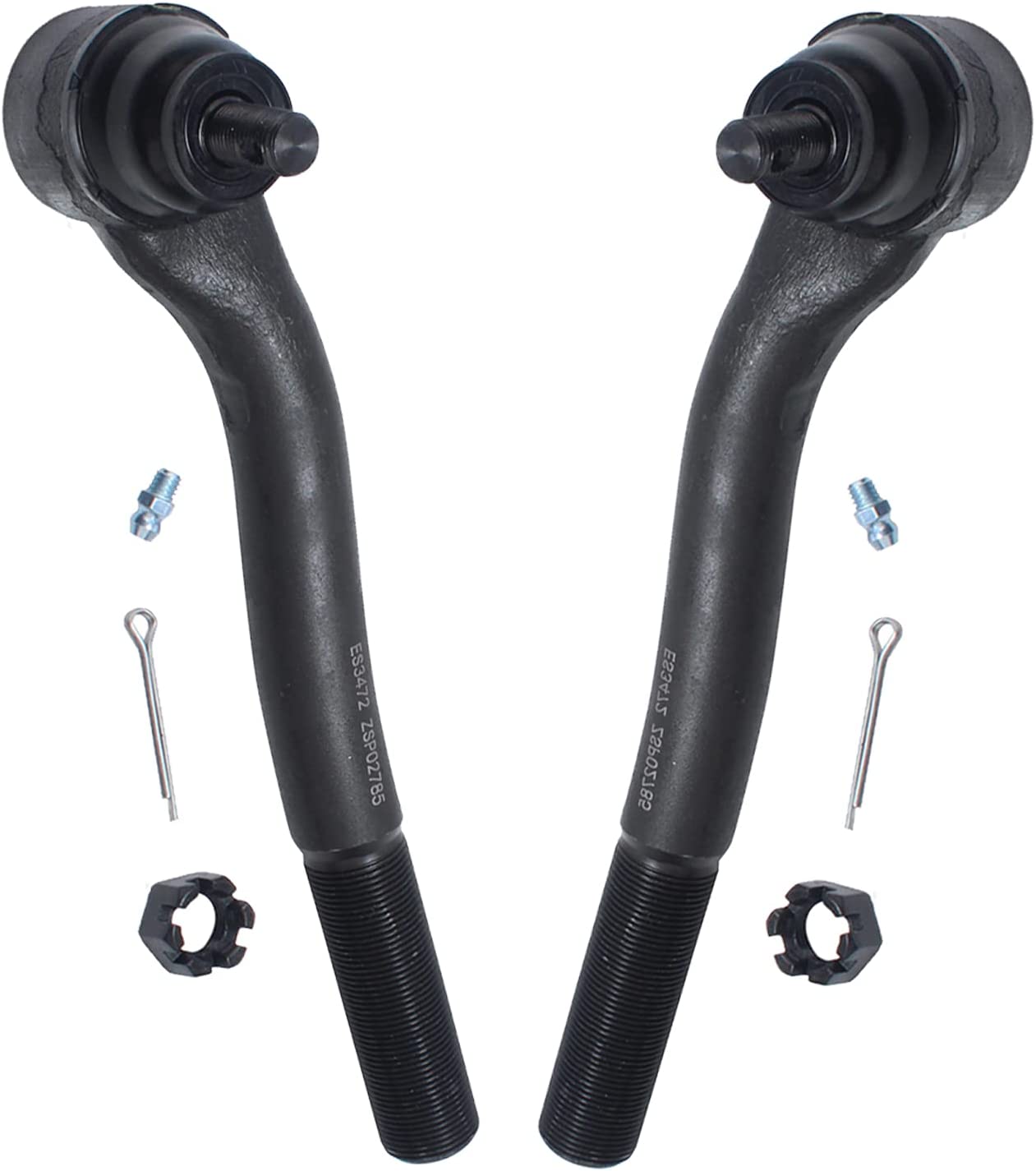 Detroit Axle - Front Gear Box Track Bar Tie Rods for 1999-04 Jeep Grand Cherokee — image 5