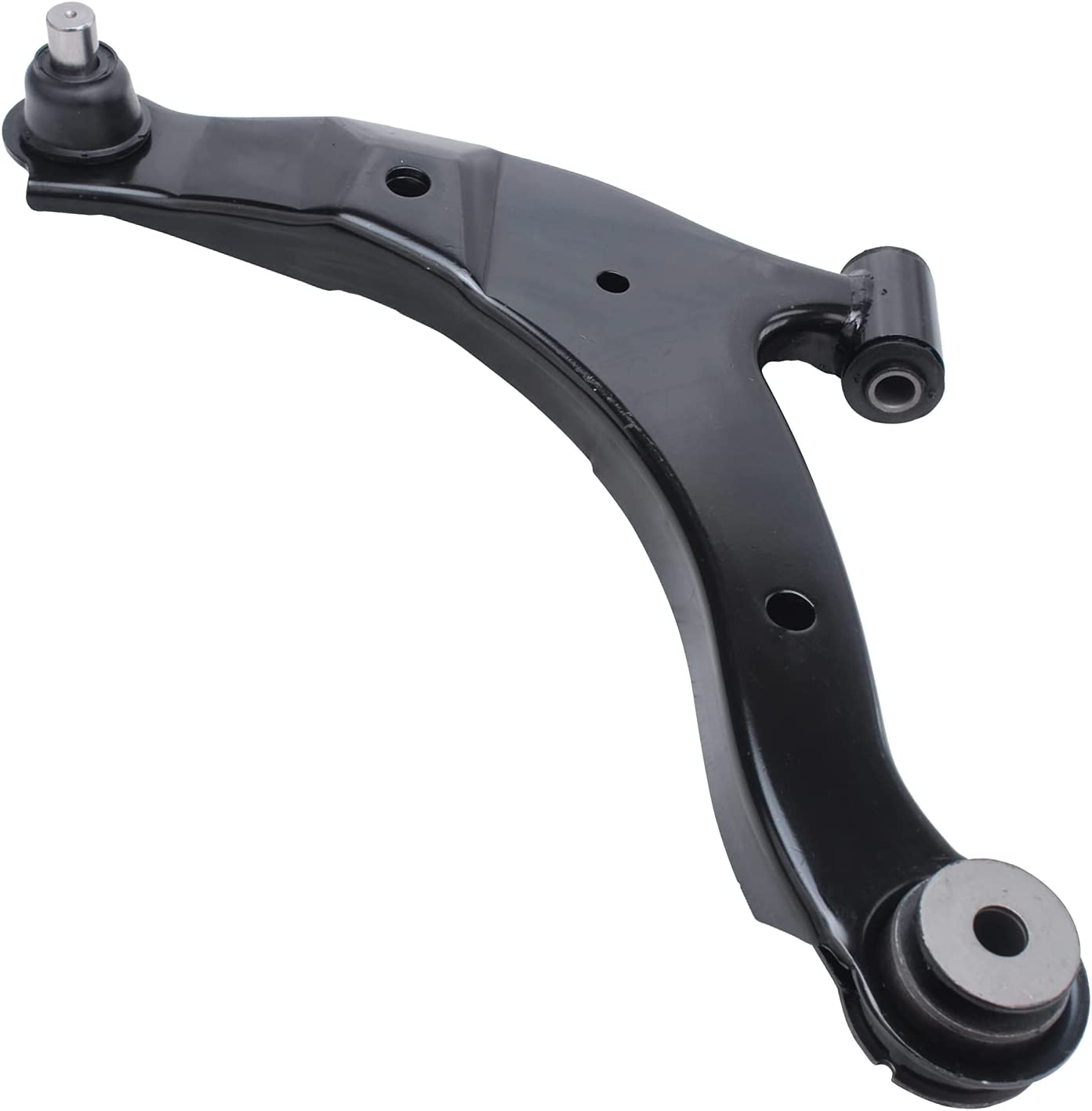 Front Left Lower Suspension Control Arm and Ball Joint Assembly | Detroit Axle K620008 Fits Dodge Chrysler Plymouth - Main Image
