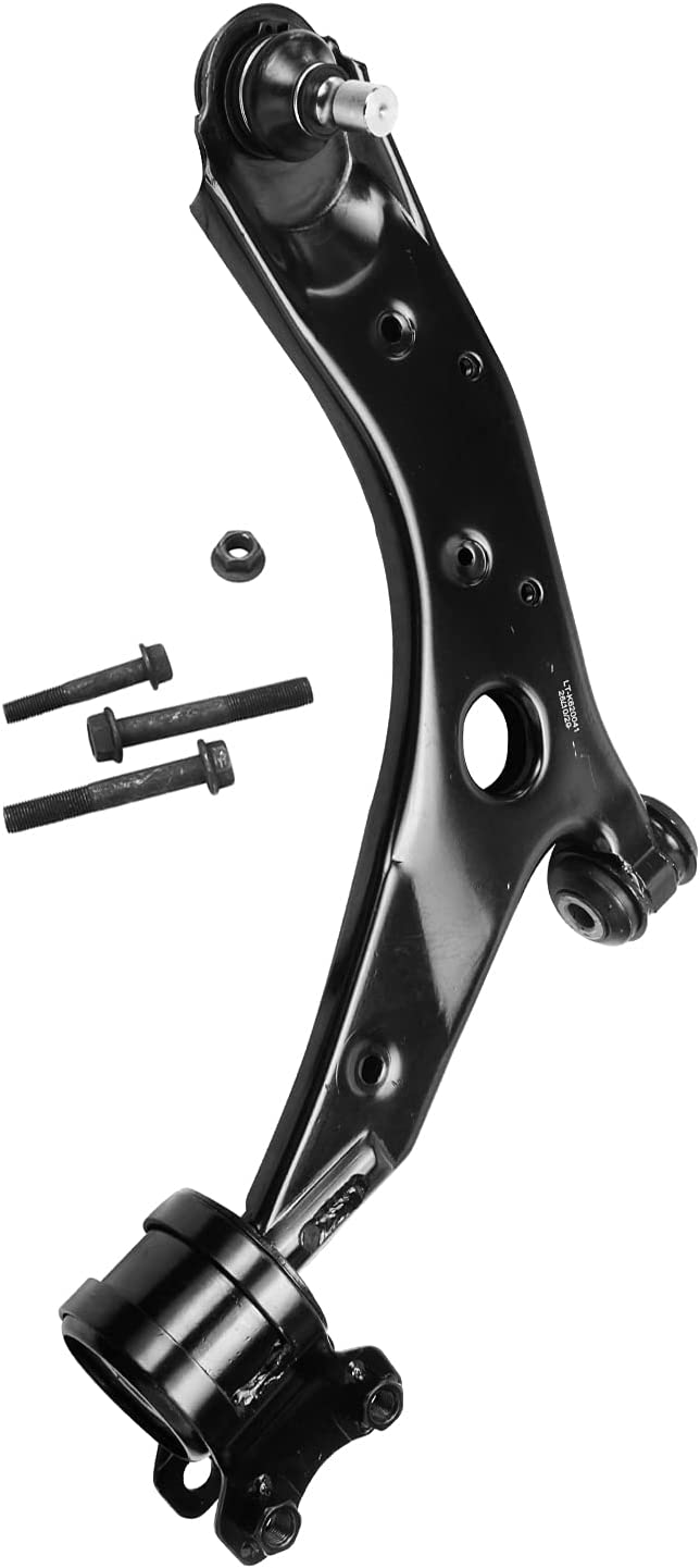 Front Left Lower Suspension Control Arm and Ball Joint Assembly | Detroit Axle K620041 Fits Mazda - 5