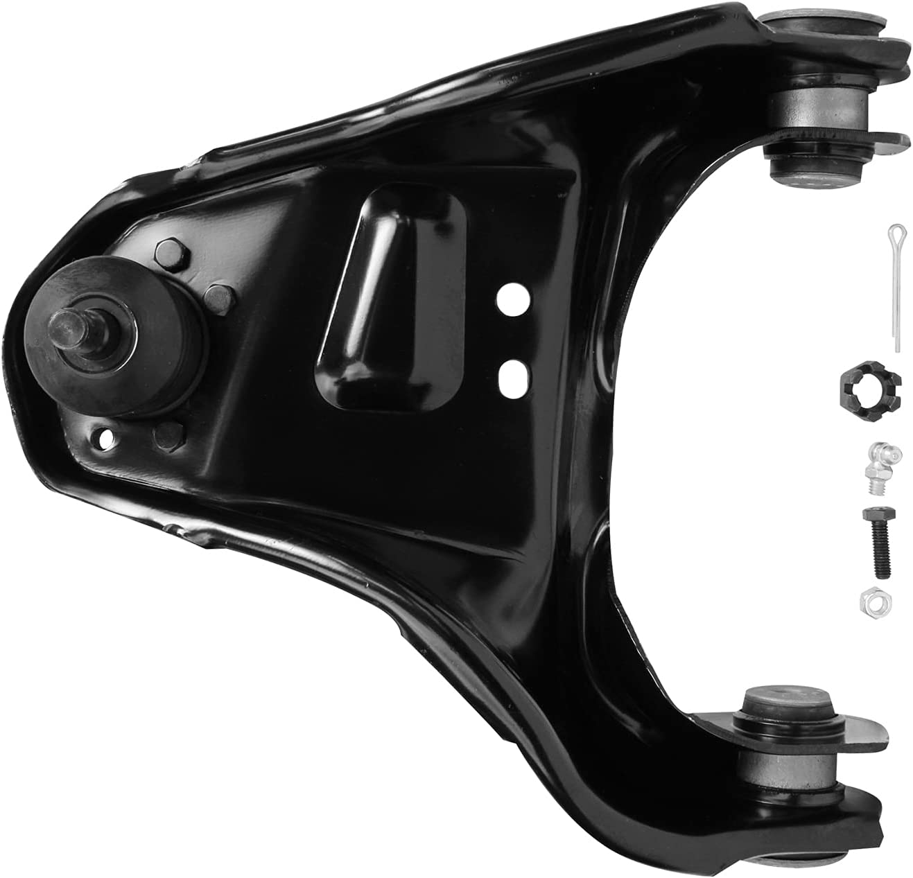 Front Left Upper Suspension Control Arm and Ball Joint Assembly | Detroit Axle K620172 Fits Chevrolet GMC Isuzu - 5