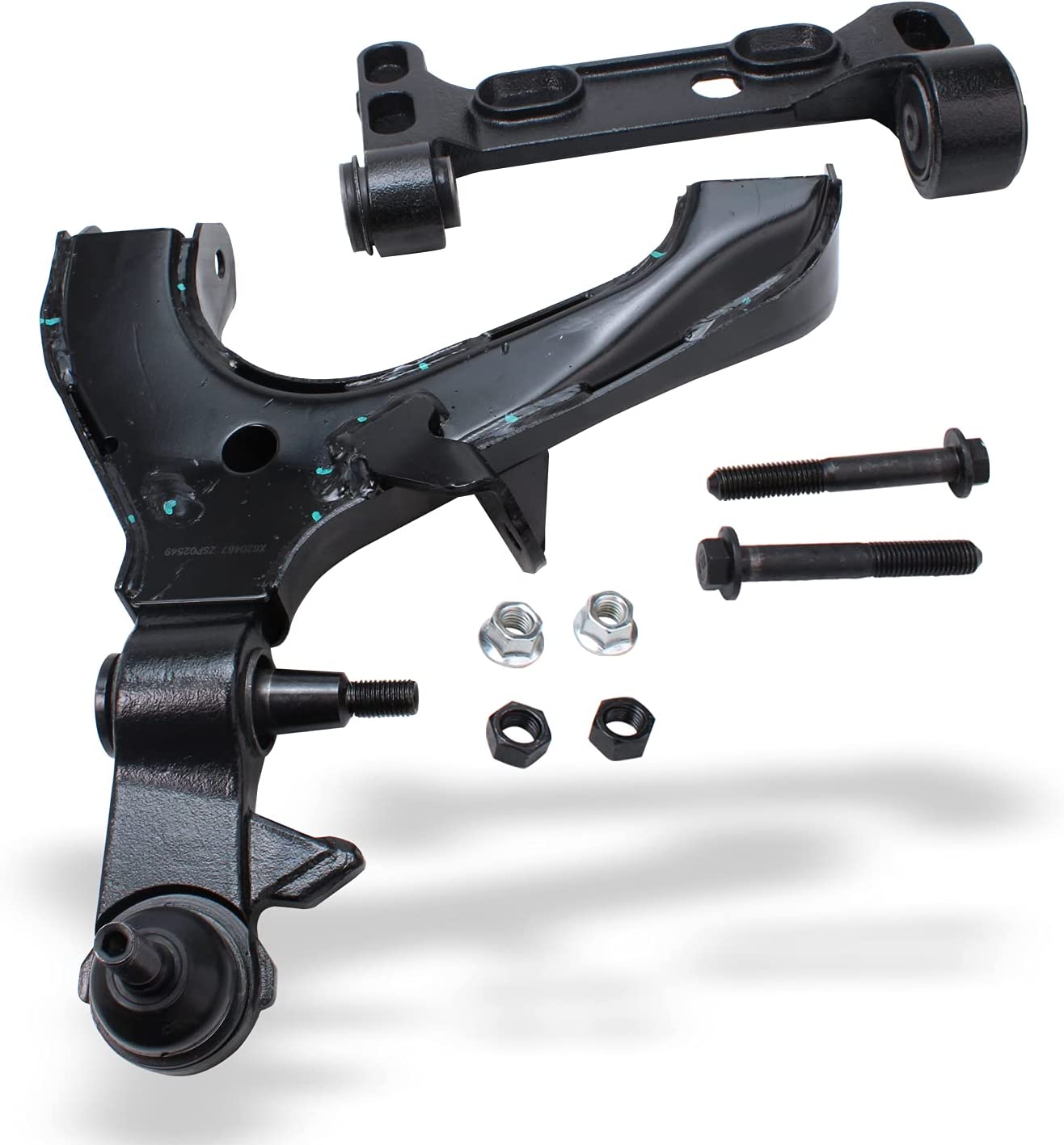 Detroit Axle - Front Lower Control Arms for Chevy Trailblazer GMC Envoy Rainier - 7