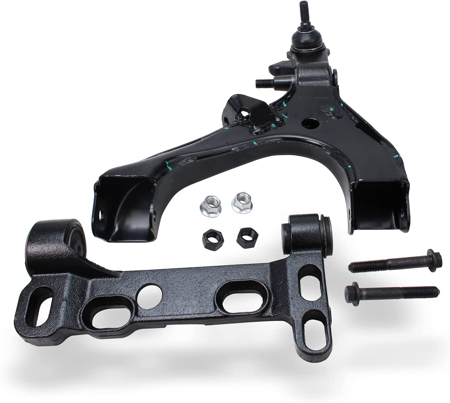 Detroit Axle - Front Lower Control Arms for Chevy Trailblazer GMC Envoy Rainier - 5