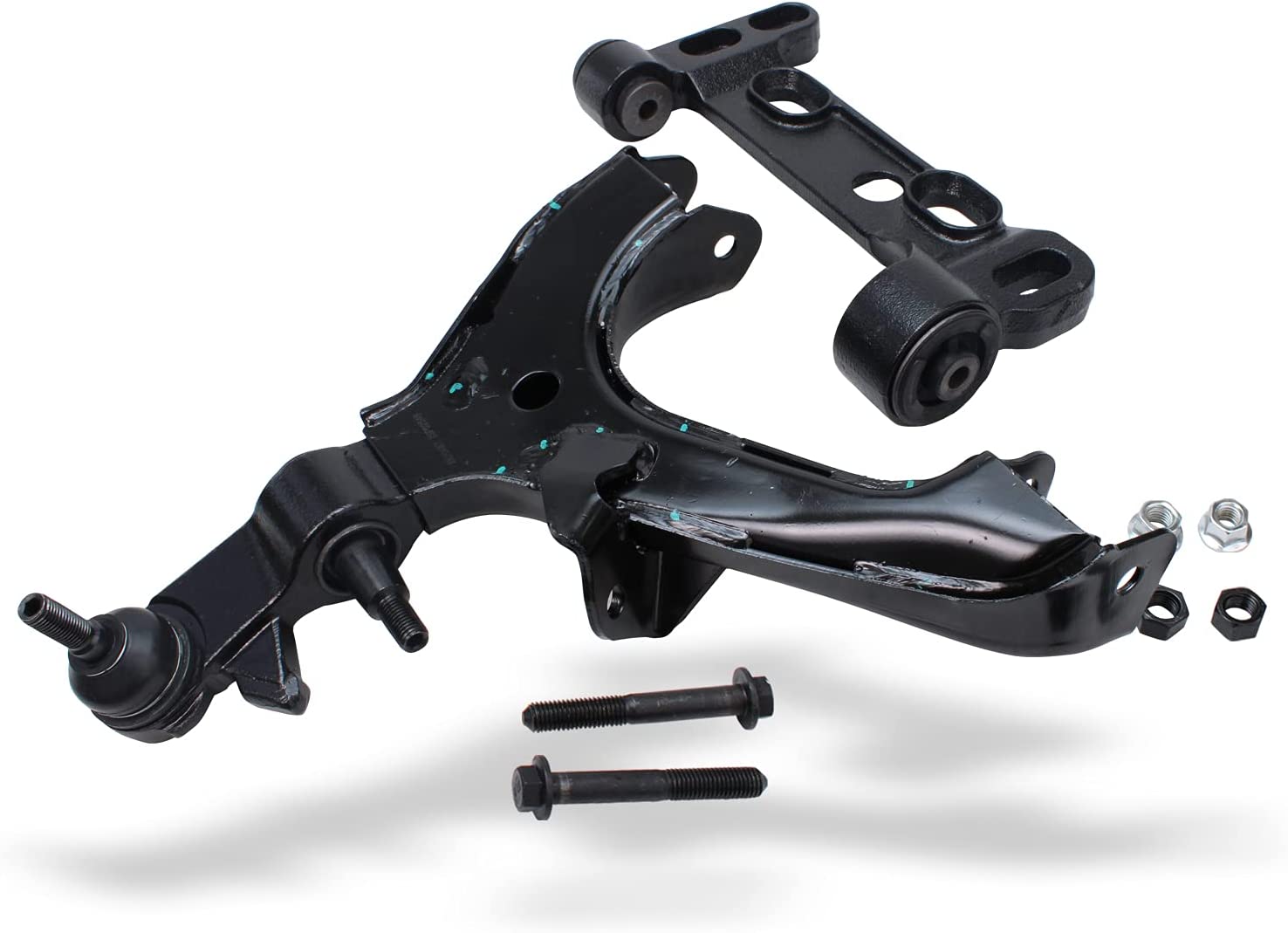 Detroit Axle - Front Lower Control Arms for Chevy Trailblazer GMC Envoy Rainier - 6
