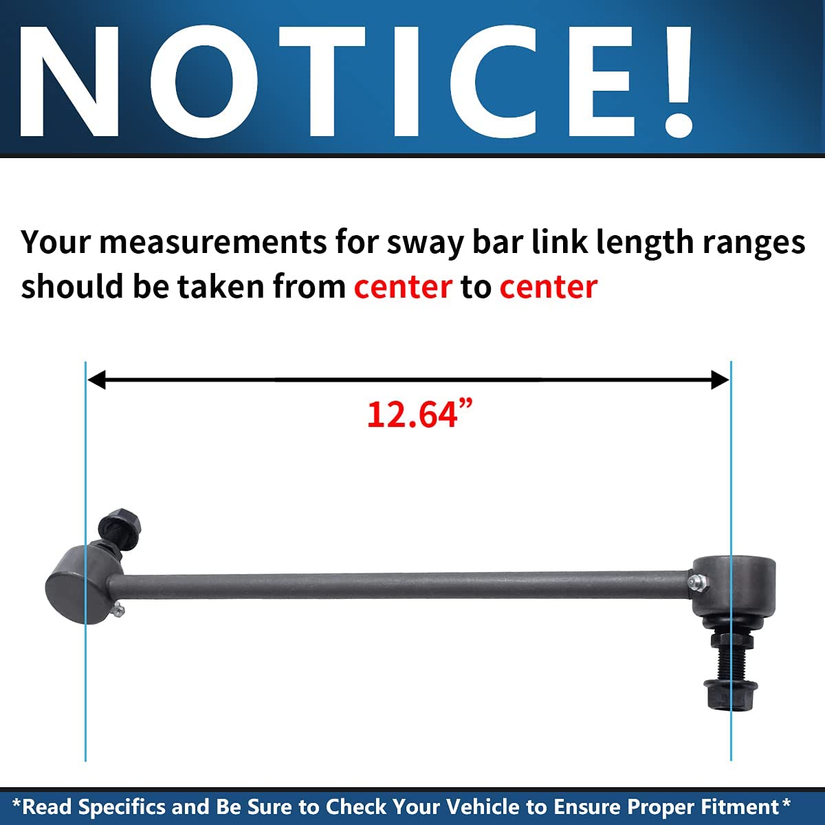 Detroit Axle - Front Sway Bar Links for 2011 2012 2013 2014 Hyundai Sonata - 7